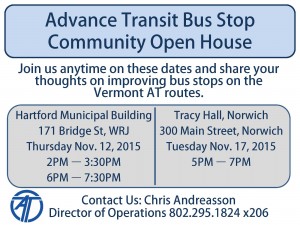 AT Bus Stop Open House