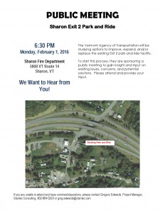 Sharon LCM Meeting Notice