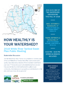 White River Tactical Basin Plan Public Meetings