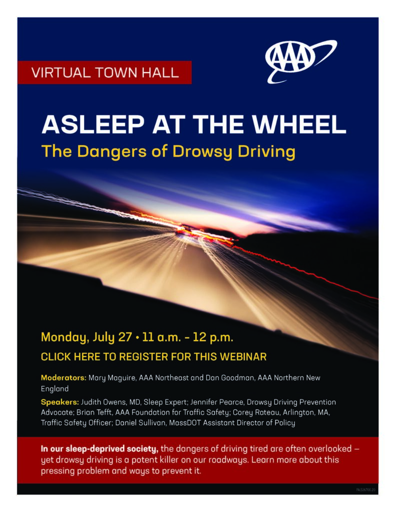 Governors Highway Safety Association Webinar Series - The Dangers of Drowsy Driving